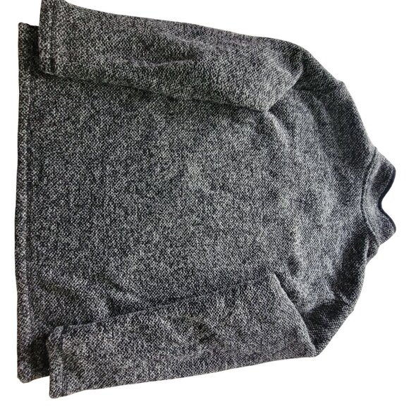 Orvis Mens XXL Black White Pullover Fleece Quarter Zip Sweater - Picture 4 of 15